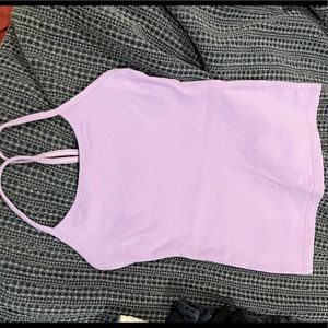 Lululemon lilac bra tank